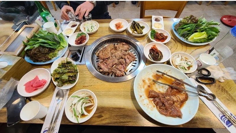 Taereung Solbat Cham Sutbul Galbi