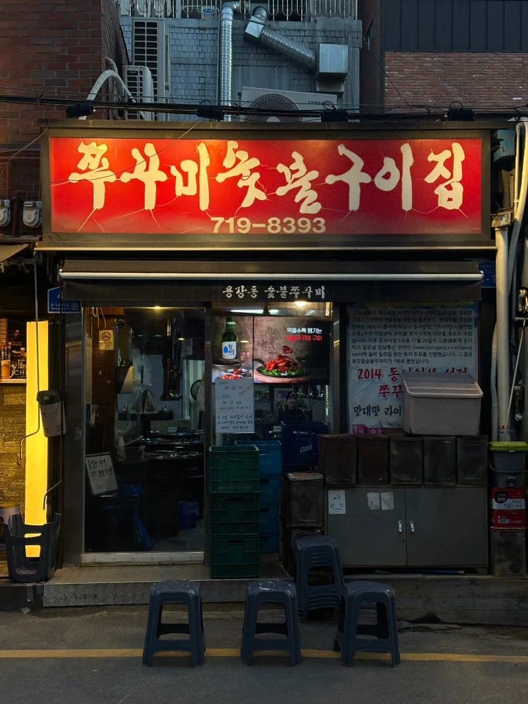 Yonggangdong Charcoal Grilled Jjukkumi