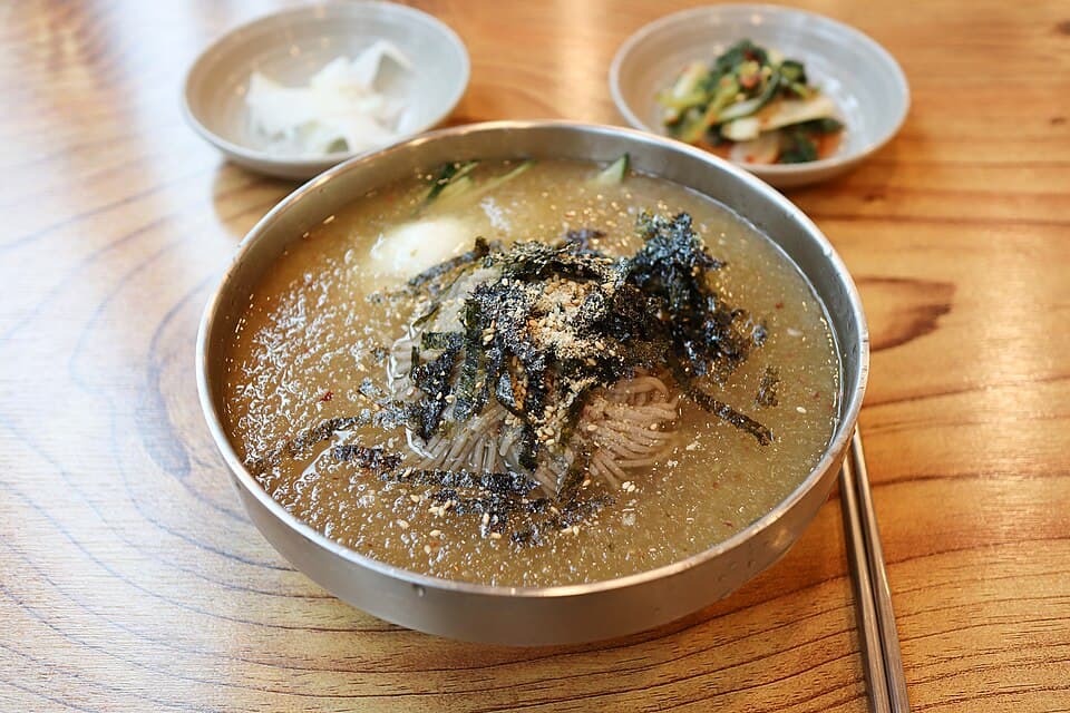 Buckwheat Noodles in Soup