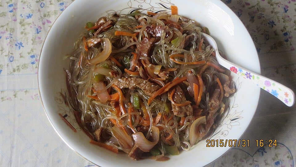 Sweet Potato Glass Noodles